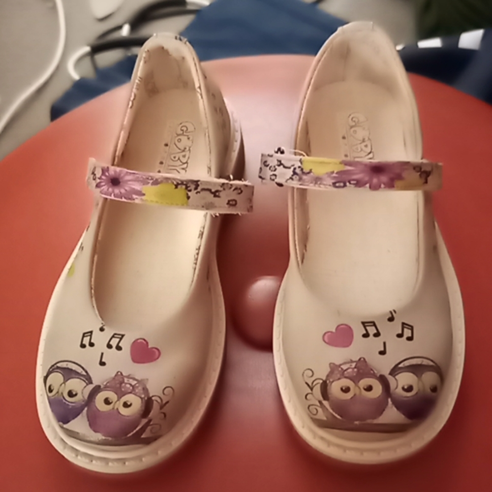 Girls Goby Catch Your Mood Hand Painted Ballerina Mary Jane Shoes 30 EU …